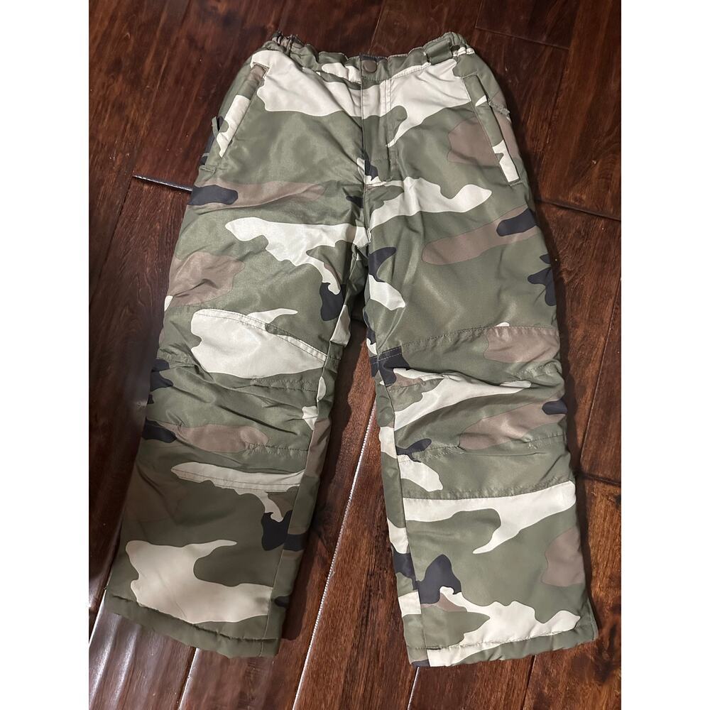 Athletic Works Boys XS 4-5 Camo Snow Pants